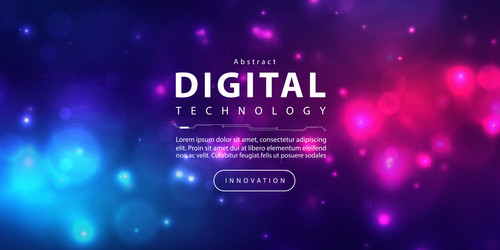 abstract digital technology futuristic circuit ai vector image