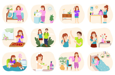 Homework Routine Vector Images (over 530)