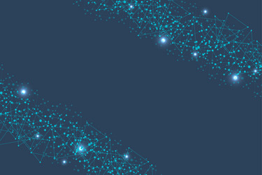 big data visualization background modern vector image