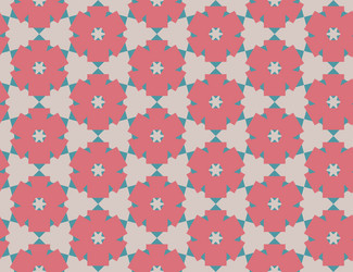 Geometric Pattern Seamless Tile vector image