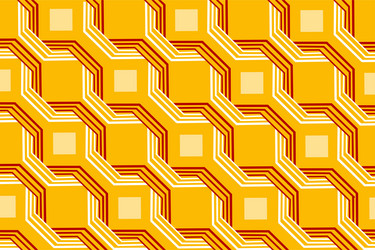 Geometric Square Pattern vector image