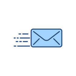 mail related icon vector image