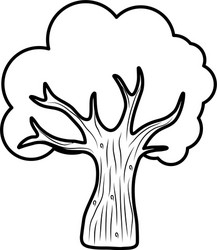 Tree icon image vector