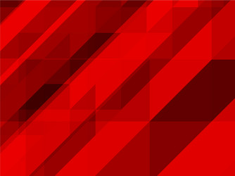 abstract red background of triangles vector image