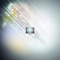 cyberspace abstract science or technology vector image