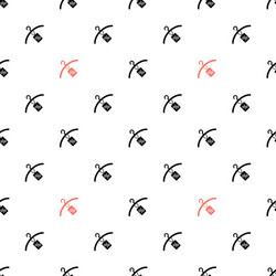 abstract hanger seamless pattern or background vector image