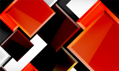 colorful square and rectangle blocks background vector image