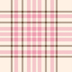 plaid check pattern seamless fabric texture vector image