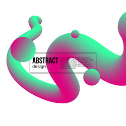 Abstract Fluid Color Background vector image