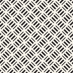 Crosshatch Geometric Pattern vector image