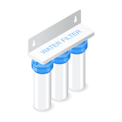 Water filter icon Royalty Free Vector Image - VectorStock