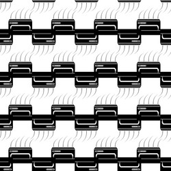 Air conditioning pattern seamless vector