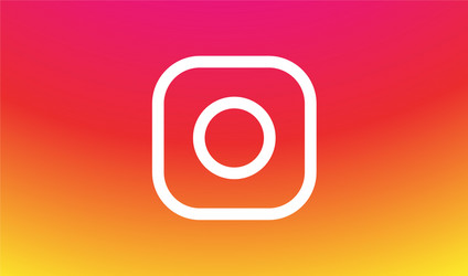 app icon background template gradient fresh color vector image