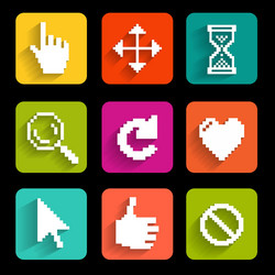 button game vector image