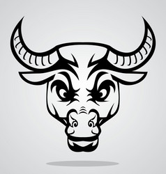 tribal bulls head Vector Image