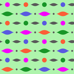 abstract geometric colorful seamless pattern over vector image