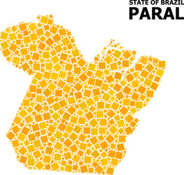 golden rotated square pattern map paral state vector image