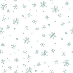 snowflake pattern vector image