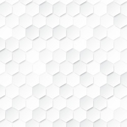 Abstract geometric background with hexagons vector