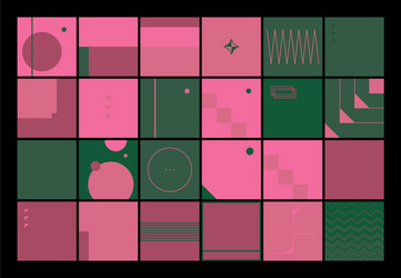 Geometric Abstract Pattern vector image