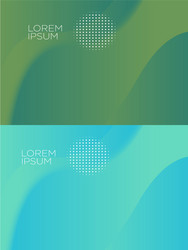 smooth abstract colorful backgrounds set - eps10 vector image