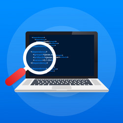 software testing development workflow vector image