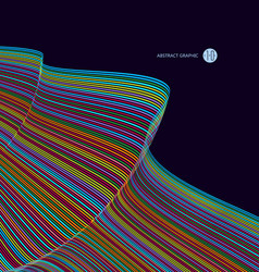 abstract graphics technological sense vector image