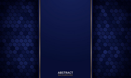 abstract hexagonal background futuristic vector image