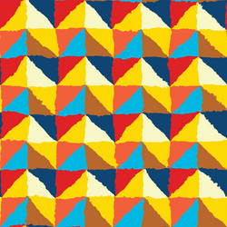 Geometric Triangle Pattern vector image