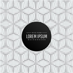 abstract hexagonal pattern made with circles vector image