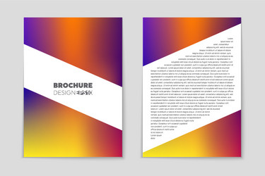 abstract layout background set for art vector image