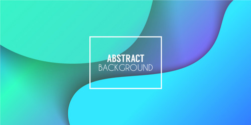 colorful gradient abstract background fluid vector image