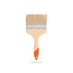 Palette art brush black icon Royalty Free Vector Image