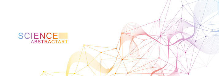 global network connection website header or banner vector image