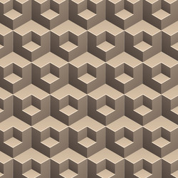 abstract cube background vector image
