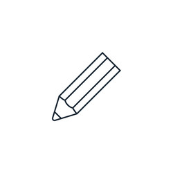 pencil creative icon from stationery icons vector