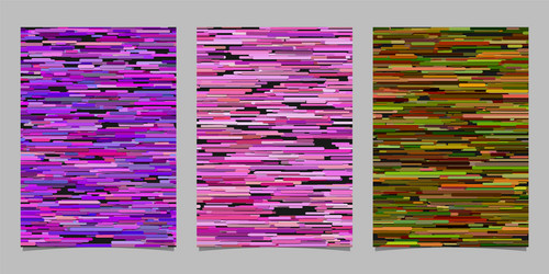 abstract horizontal rounded stripe background vector image