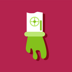 flat icon design collection pipe and flow vector image