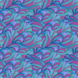 seamless abstract pattern waves background vector image