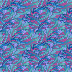 Seamless abstract pattern waves background vector