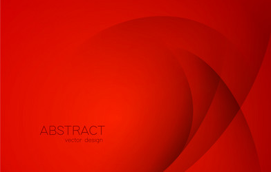Abstract Red Flow Background vector image