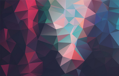 abstract 2d triangle background vector image