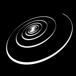 Dynamic Spiral Pattern vector image