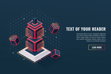 abstract concept game element icon totem vector image
