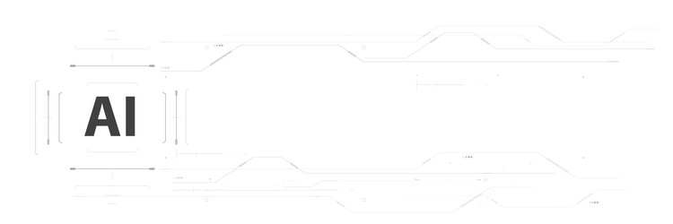 ai artificial intelligence abstract background 004 vector image