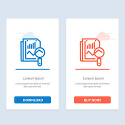 file static search computing blue and red vector image
