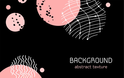 abstract with curve lines and dots spot modern vector image