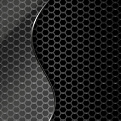 Hexagon metal background Royalty Free Vector Image