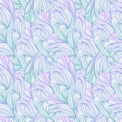 Seamless abstract pattern waves background vector