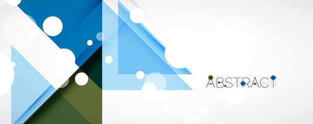 geometric abstract background techno color vector image